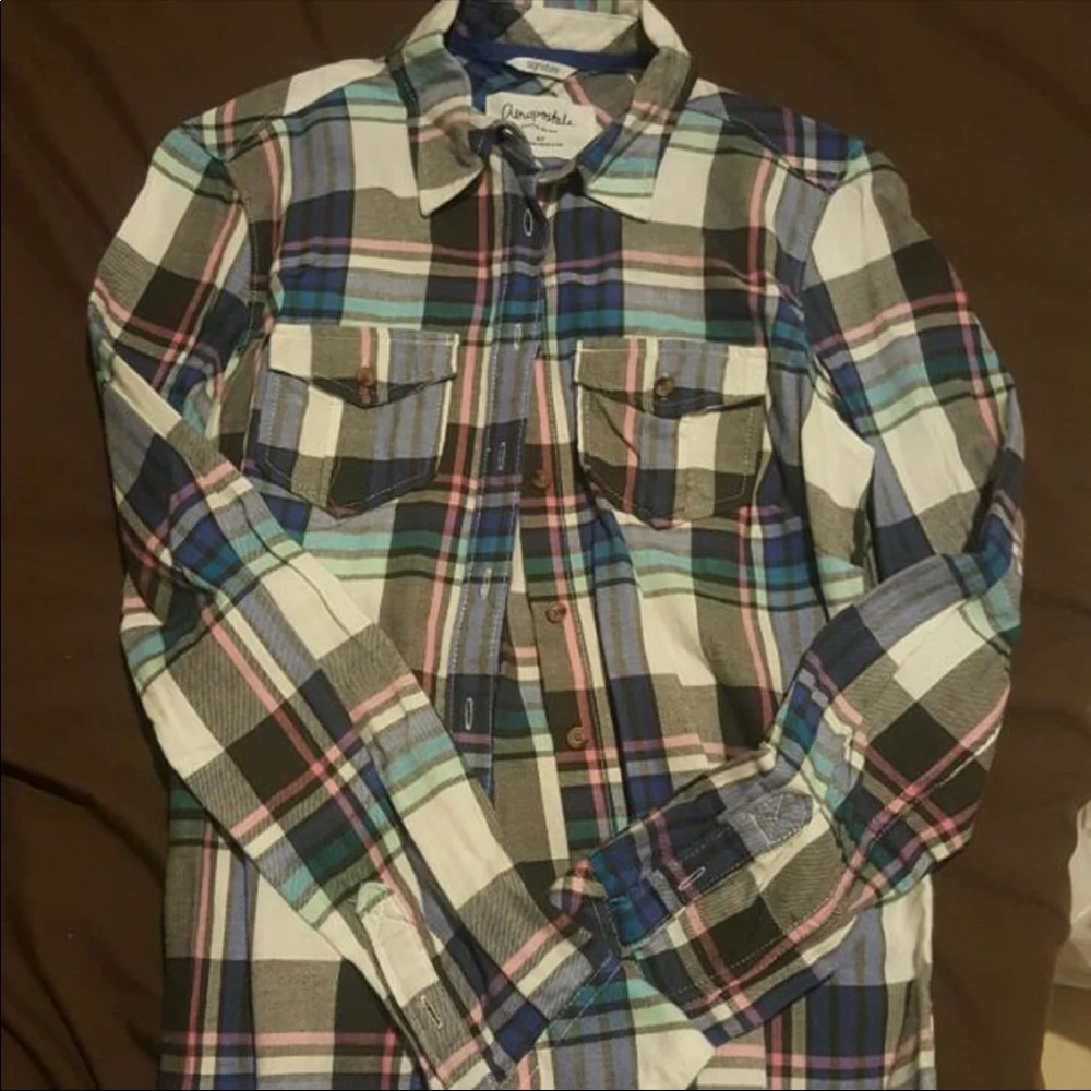 Aeropostale plaid flannel